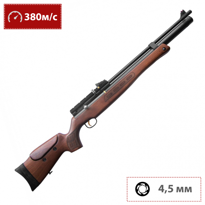 Пневматическая винтовка HATSAN 4,5 мм (дерево, 7,5 Дж) BT 65 SB Wood Пневматическая винтовка HATSAN 4,5 мм (дерево, 7,5 Дж) BT 65 SB Wood